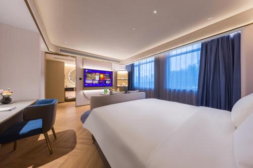 Lianchi District Hotel | 保定东站河北大学漫心酒店
