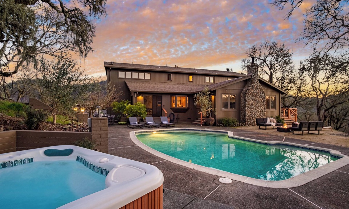 Santa Rosa House | 3.5-Acre 5BDR Rereat w/Views, Pool + Hot Tub, Fire Pit | Gable by AvantStay