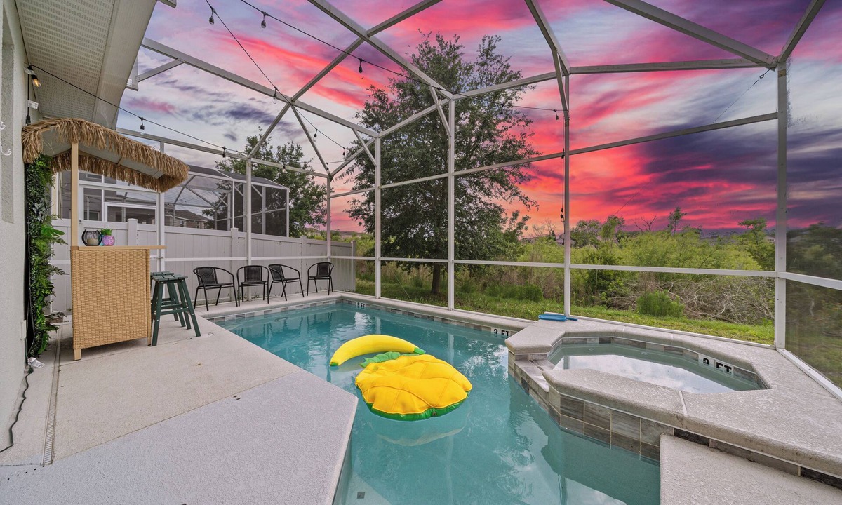West Haven House | 3 Story Jungle Oasis - 6BD w/Pool - Disney Nearby