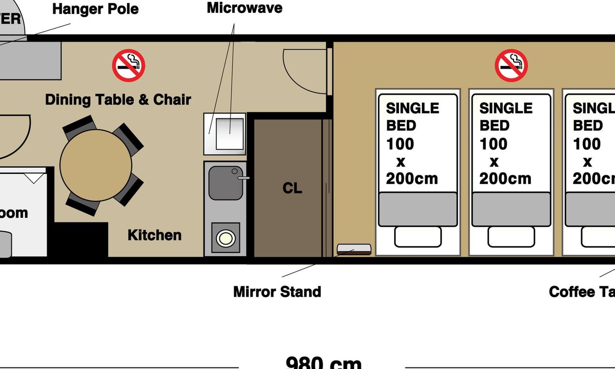 Shinsekai Apartment | 30sec walk to Tsutenkaku/1 stop to Namba Sta./AH22