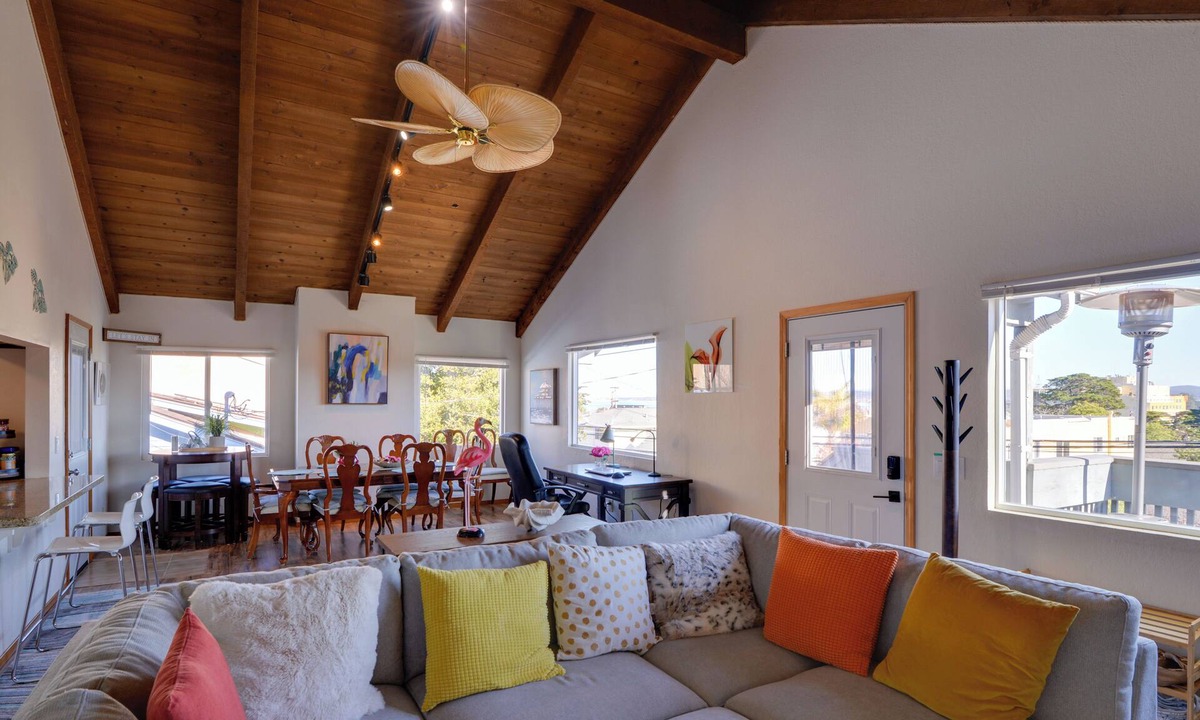 Downtown Monterey Apartment | Breezy & Central Monterey Apt with Bay View!