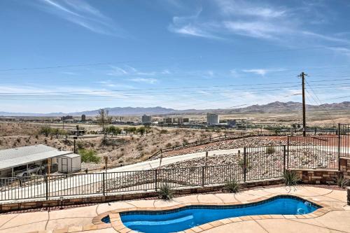 Sunridge Estates House | Bullhead City Home w/Private Pool, Hot Tub & View