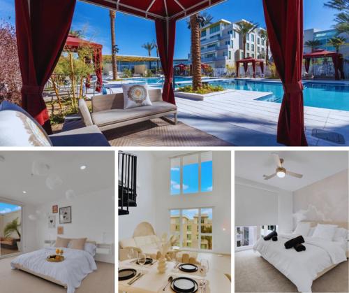 Sovana Apartment | Casa Nube with Beach Club, Pickleball Court , Gym & Spa, Near Airport & Las Vegas Strip