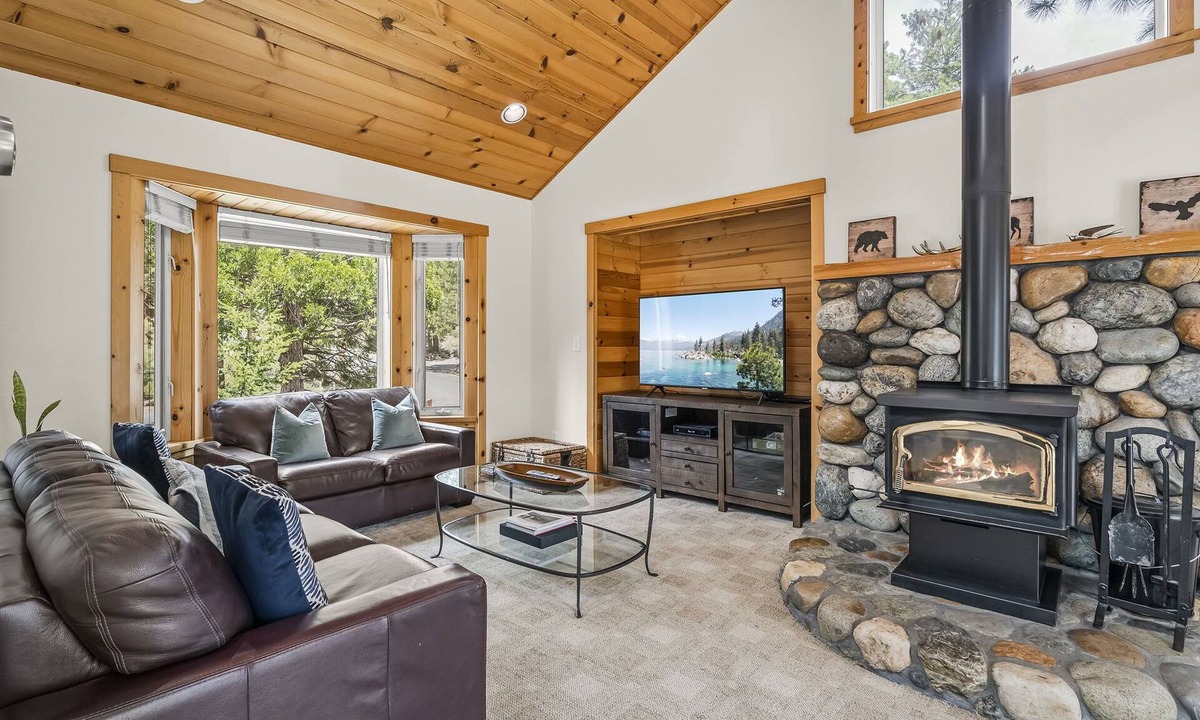 Kings Beach House | Charming Escape w/Hot Tub & EV Charger | Near Golf Course, Lake Tahoe & Trails