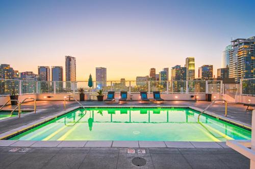 Historic Core Apartment | Downtown Escape - 2BR w Skyline Views & Hot Tub