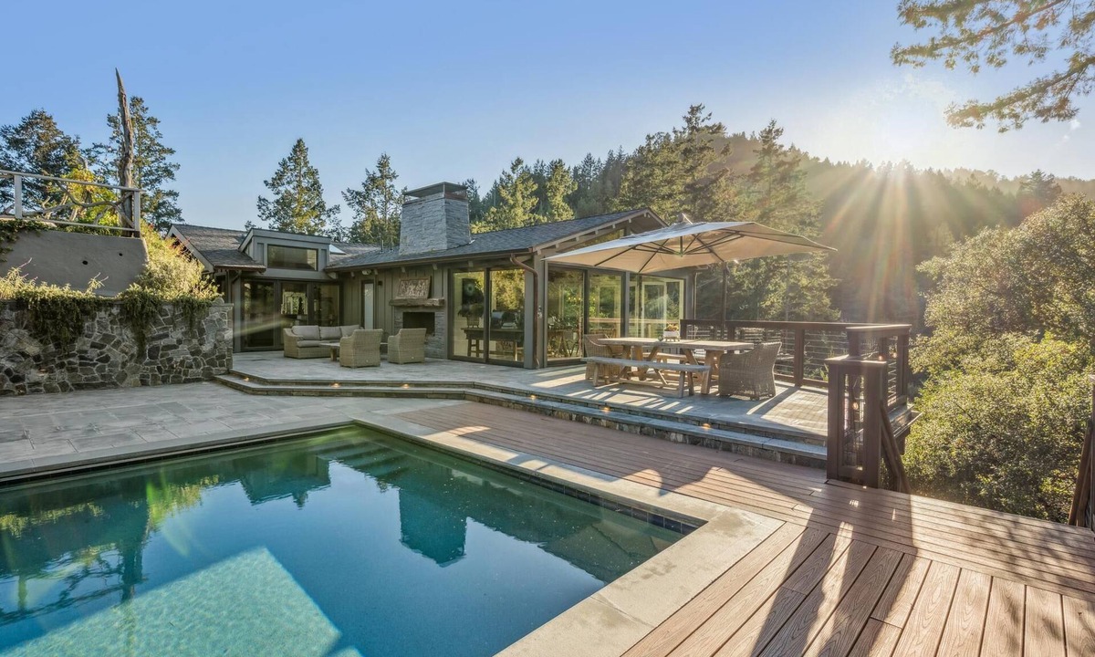 Mill Valley House | Estate on Private 3 Acres in Mill Valley with Pool and PickleBall/Sports Court