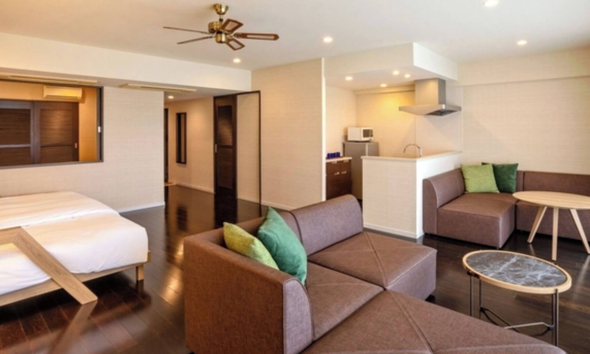 Fuchaku Hotel | Hotel building suite capacity 4 people 6278 /Kunigami County Okinawa