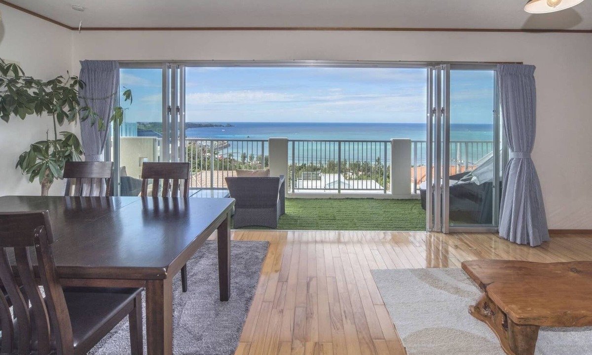 Nakadomari House | J Amazing Sea View Onna 330㎡ 4BR near moon Beach