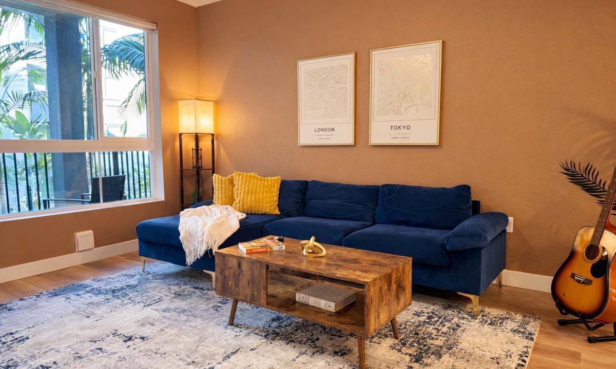 Lyon Street Apartment | Modern Apartment w/Pool & Gym Near Disneyland