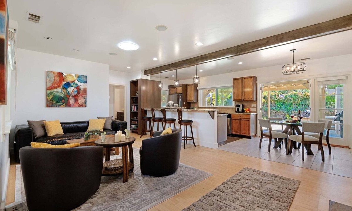 West Mesa House | NEW Steps to the Sand on Mesa Lane 3 BD 2BA with Jacuzzi!