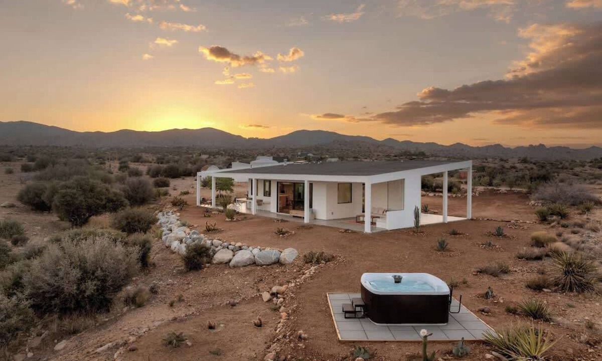 Pioneertown House | Nexus Stylish Modern Pioneertown Escape, Hot Tub