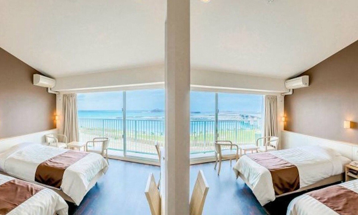 Tomigusuku Hotel | NonSmoking Ocean View Connecting Room VS | Standa/Tomigusuku Okinawa