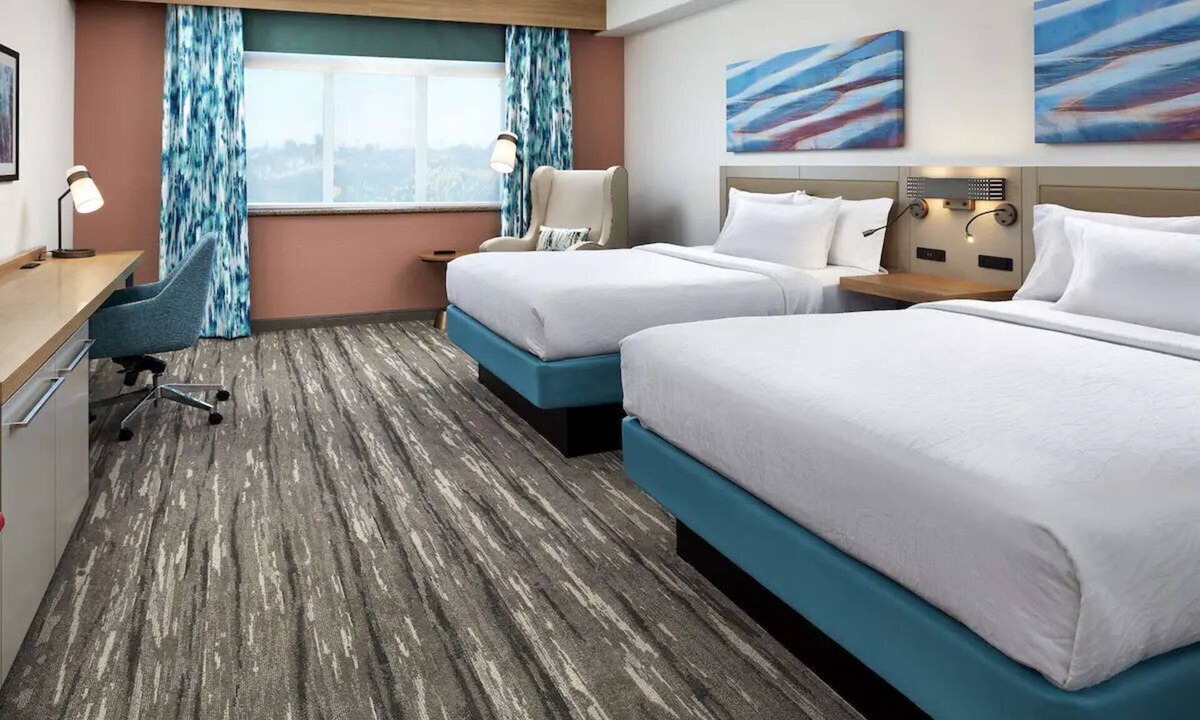 Pismo Beach Hotel | Pet-friendly 2 Queen Room | Pool, 1.9 mi to Monarch Butterfly Grove