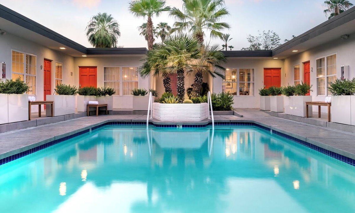 Uptown Design District Hotel | Poolside King + Private Patio | Old Las Palmas | The Weekend