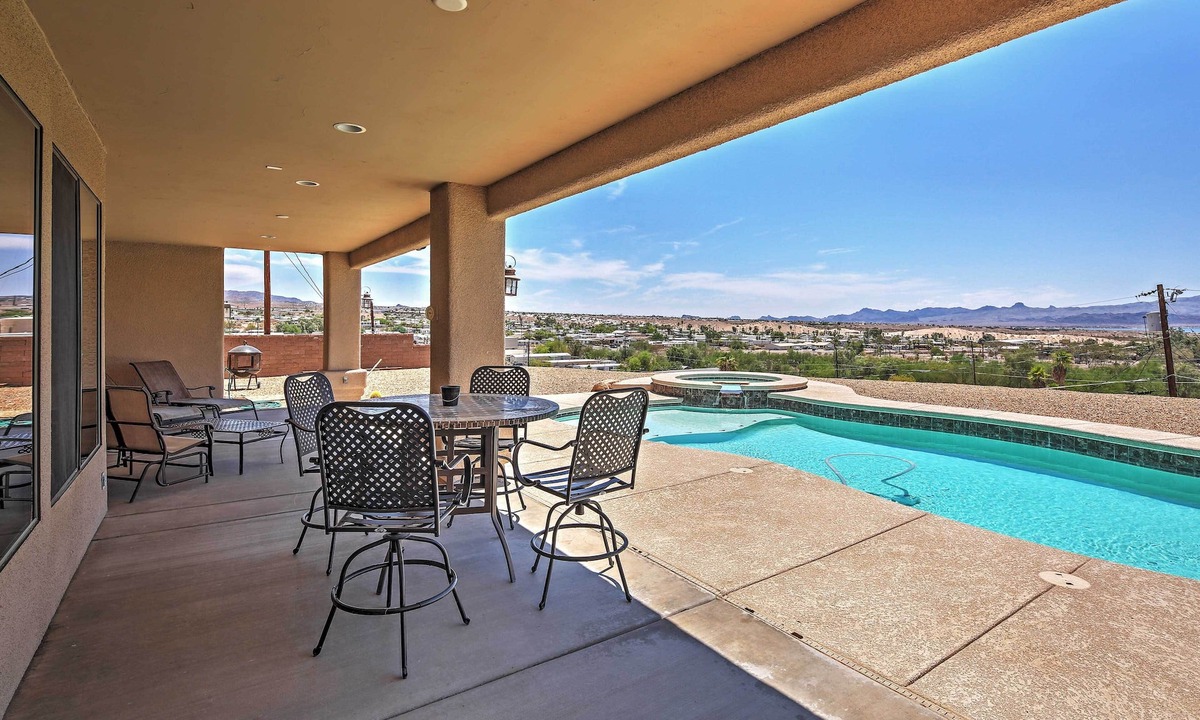 Desert Hills House | Private Pool: Mtn-View Lake Havasu City Retreat