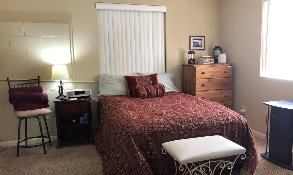 Trinity County Apartment | Red house with the Mountain Lake Magic TC