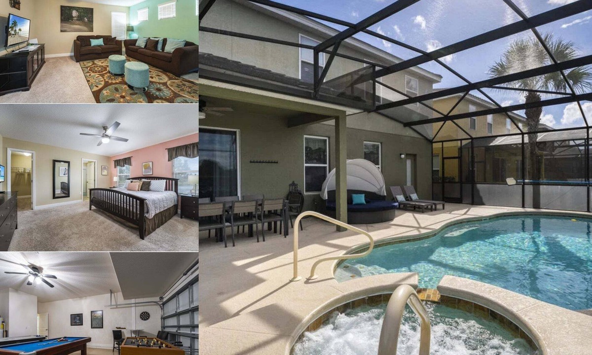 Loughman House | Resort home, Lakeview, private pool near to Disney