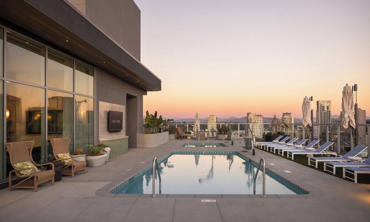Little Italy Condo | Rooftop Pool + Spa + Sky Lounge | Walkable San Diego's Little Italy | Ancora