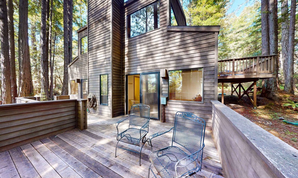 Sea Ranch House | Sea Ranch 2BR award-winning redwood forest retreat on private acre