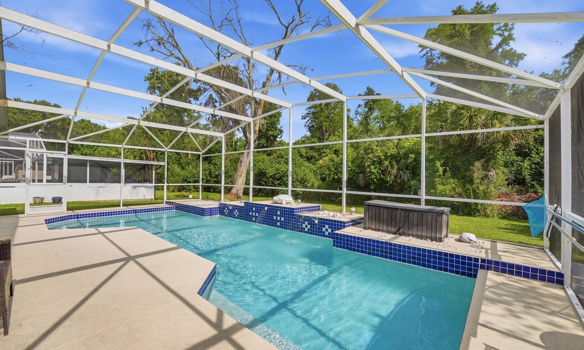 Stafford Park House | Spacious 4BR Pool Home Peaceful Views