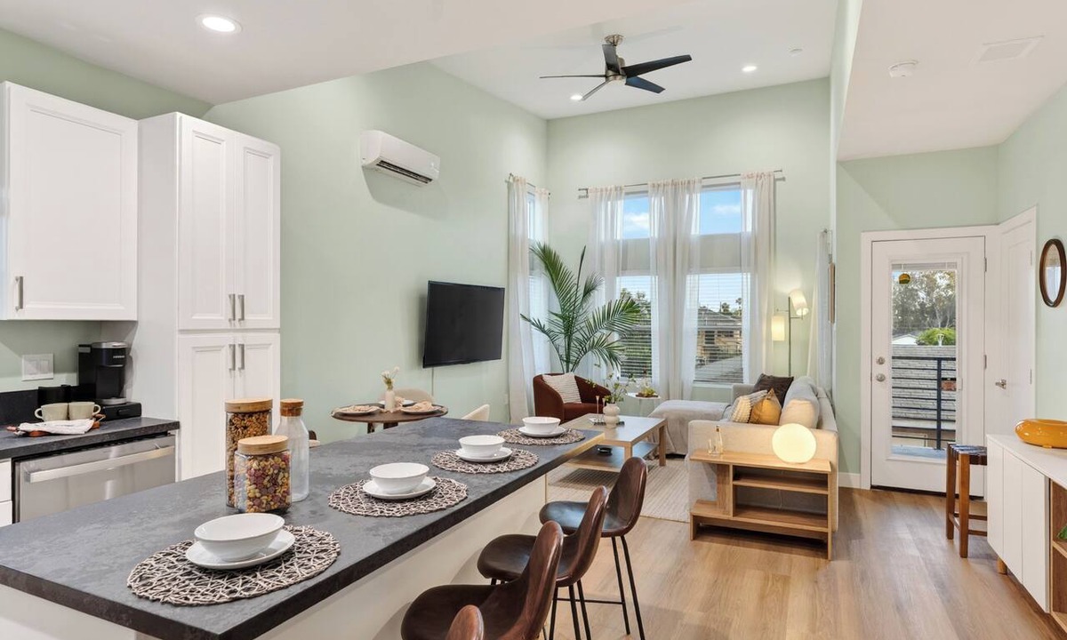 Stockton House | Sun-Filled Two-Story Home | Near Balboa Park + Gaslamp Quarter | J Street