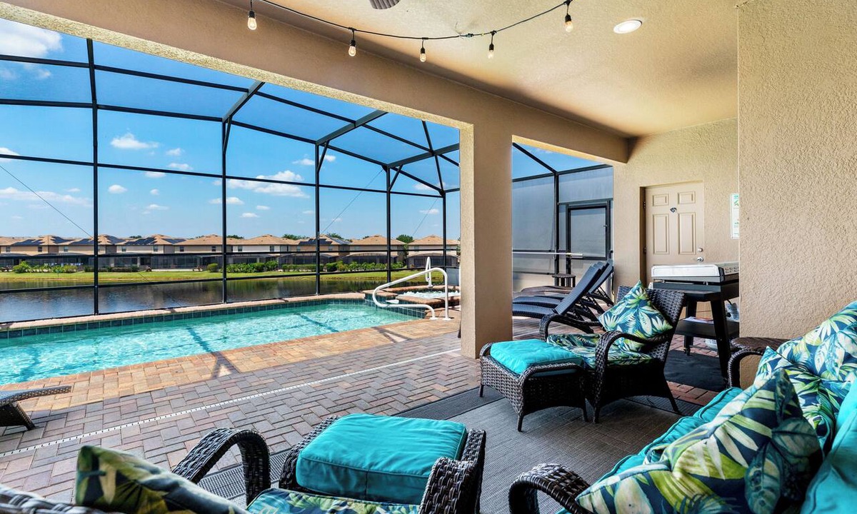 Four Corners Villa | Sunset View, lake view, game room, Windsor at Westside resort, Nr Disney/Golf