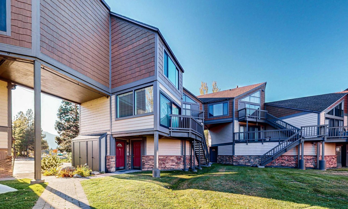Tahoe Keys Condo | Waterfront townhouse with dock & mountain view - close to skiing, hiking & beach