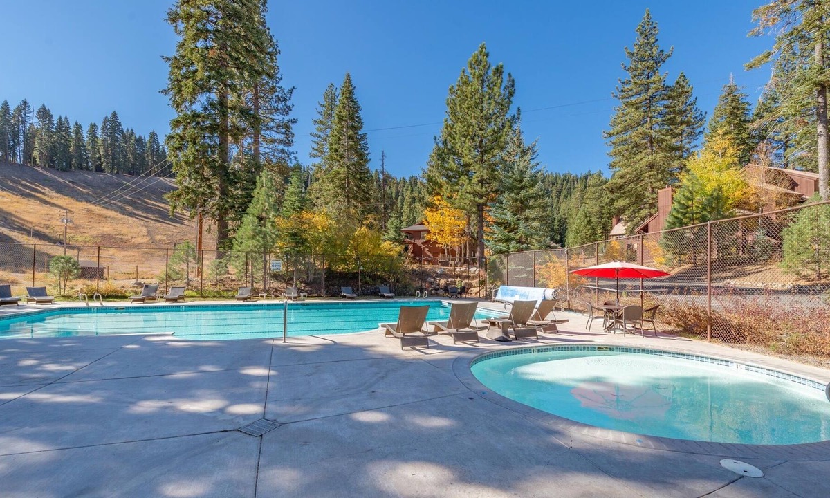 Tahoe Woods Condo | Year round Pool, Hot tub, fitness, sauna, and More! Treetop adventure park!