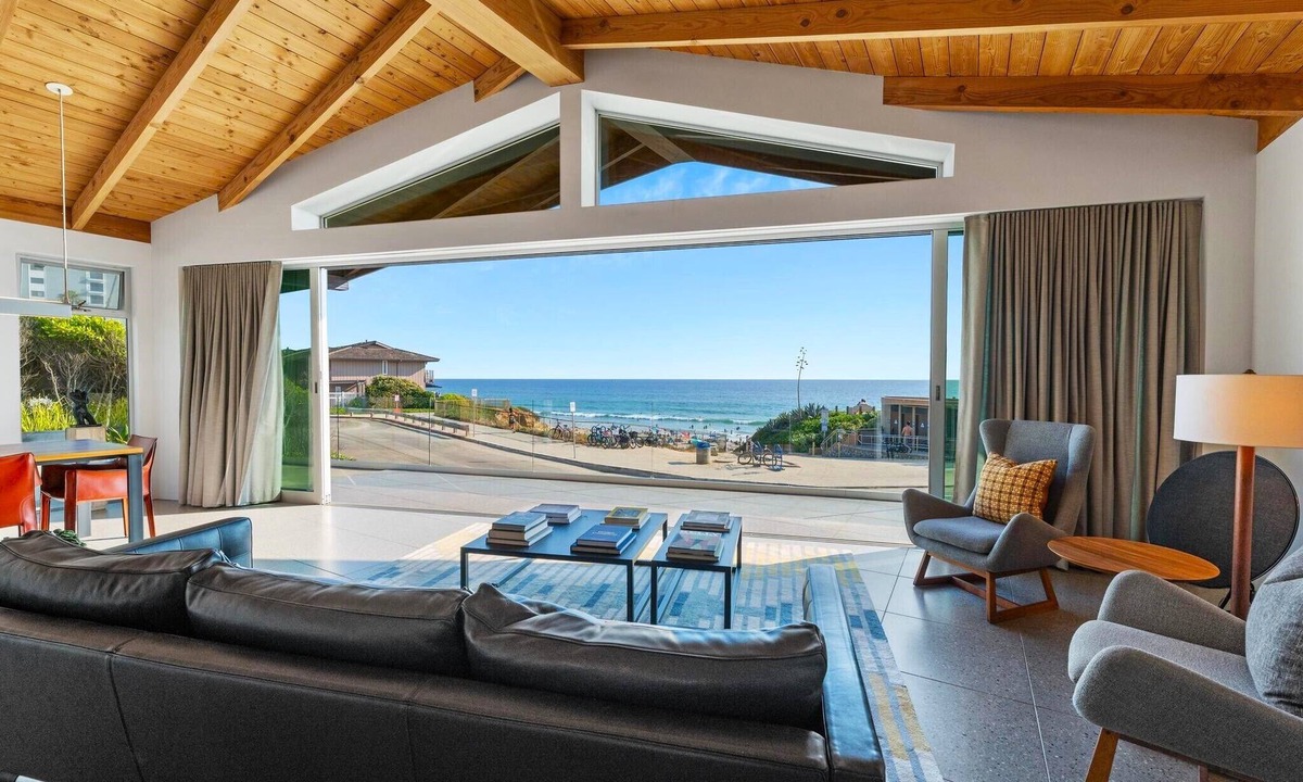 North Pacific Beach House | Your Front Yard Is the Beach | July Availability at Beachfront Modern