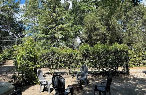 Three Rivers RV Rental | 12x12 Cabin Tent. camping with a little luxury.
