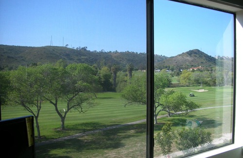 Allied Gardens Condo | 180° Golf Course Backyard Along San Diego River In Mission Valley East