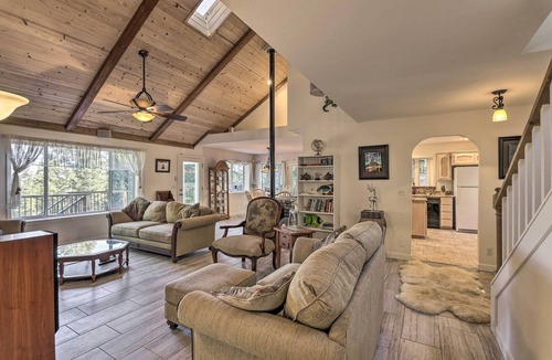 Shingletown Cottage | 20 Mi to Lassen Park: Chateau w/Mt Shasta View!