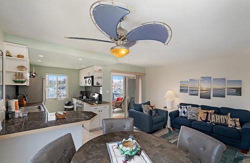 Townsite Condo | 301B Ocean Harbor View - Top Floor Corner Unit