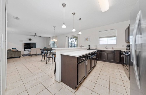 Crystal Cove Villa | 7BR Crystal Cove Home with Lake View & Pool