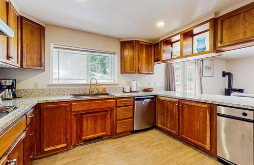 Upper Kingsbury House | A spacious mountain retreat with a game room, forest views, and easy access to Heavenly and South Lake Tahoe.