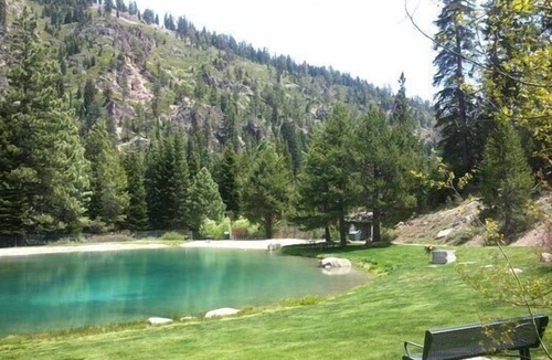 Alpine Meadows House | Alpine Meadows home w/ Private Hot Tub, Close to hiking, Fireplace- Mineral Springs Getaway