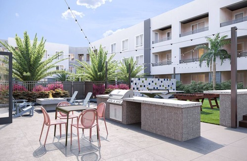 Midway District Apartment | Bowen: Chic 1-Bedroom w/AC & Gym in Lovely Point Loma, San Diego
