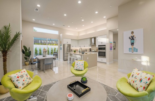 Bermuda Dunes House | Brand New! Chic, Gated & Safe. Family & Pet Friendly, Sleeps 9 with Rec. Room…