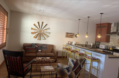 Los Alamos Apartment | Butch Cassidy at the Los Alamos Mercantile