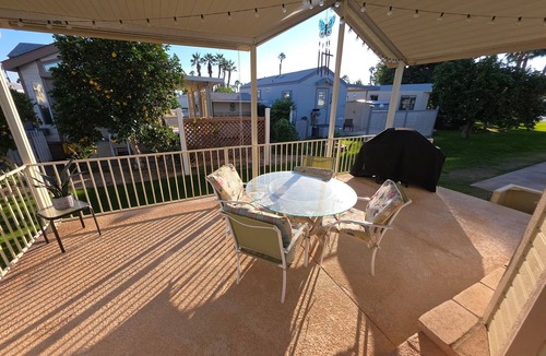 Desert Aire House | Charming 1-bedroom house with AC in peaceful Indio Tiny home,fully equip