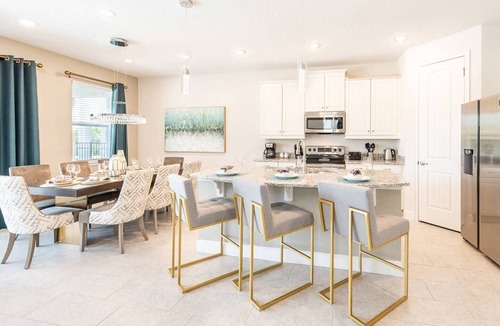 Bay Lake House | Chic Home with Gaming Loft at Encore