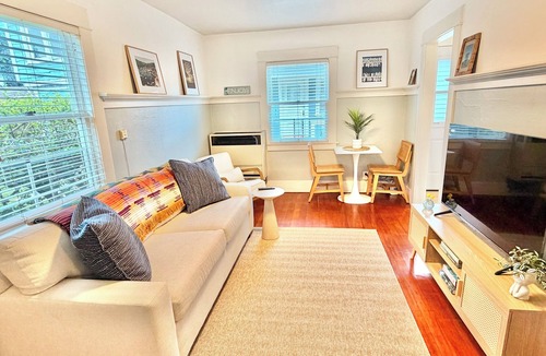 South Redondo Cottage | Coastal Beach Bungalow walking distance to beach, coffee, and restaurants