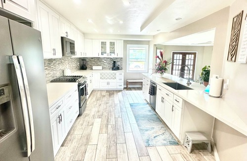 Carlsbad Village House | Coastal Carlsbad Retreat on Lagoon with Ocean View.