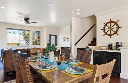 Downtown House | Coastal Retreat Rooftop Fire Pit + 2 Blocks to Beach | Stimson Coastal Luxury
