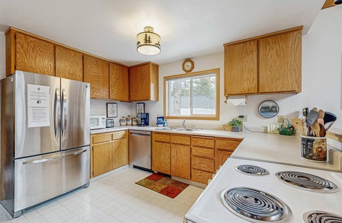 Soda Springs House | Cozy, dog-friendly getaway with wood stove & washer&dryer