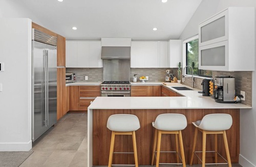 Del Mar Heights House | Del Mar Ocean-View Jewel: 3BR/4.5BA Luxury Home + Pool House & Designer Backyard