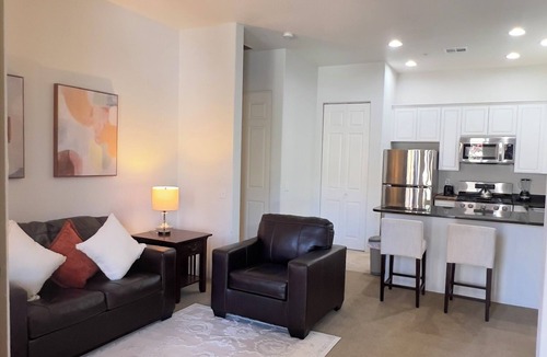 La Quinta Apartment | Desert Oasis Walk to Old Town La Quinta Pool Pets OK