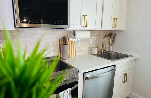 Arden-Arcade House | Designer Luxe Studio | King Suite + Work Space