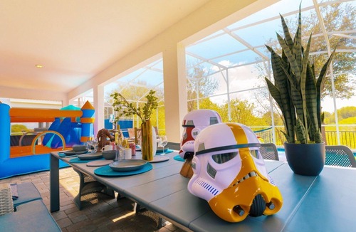 Davenport House | Disney Star Wars Luxury home with resort amenities pool hot tub DW3 20 min to disney world