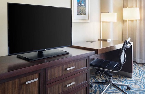 Carmel Valley Hotel | DoubleTree by Hilton Hotel San Diego - Del Mar 1 King 2 Room Pool View Suite with Sofabed